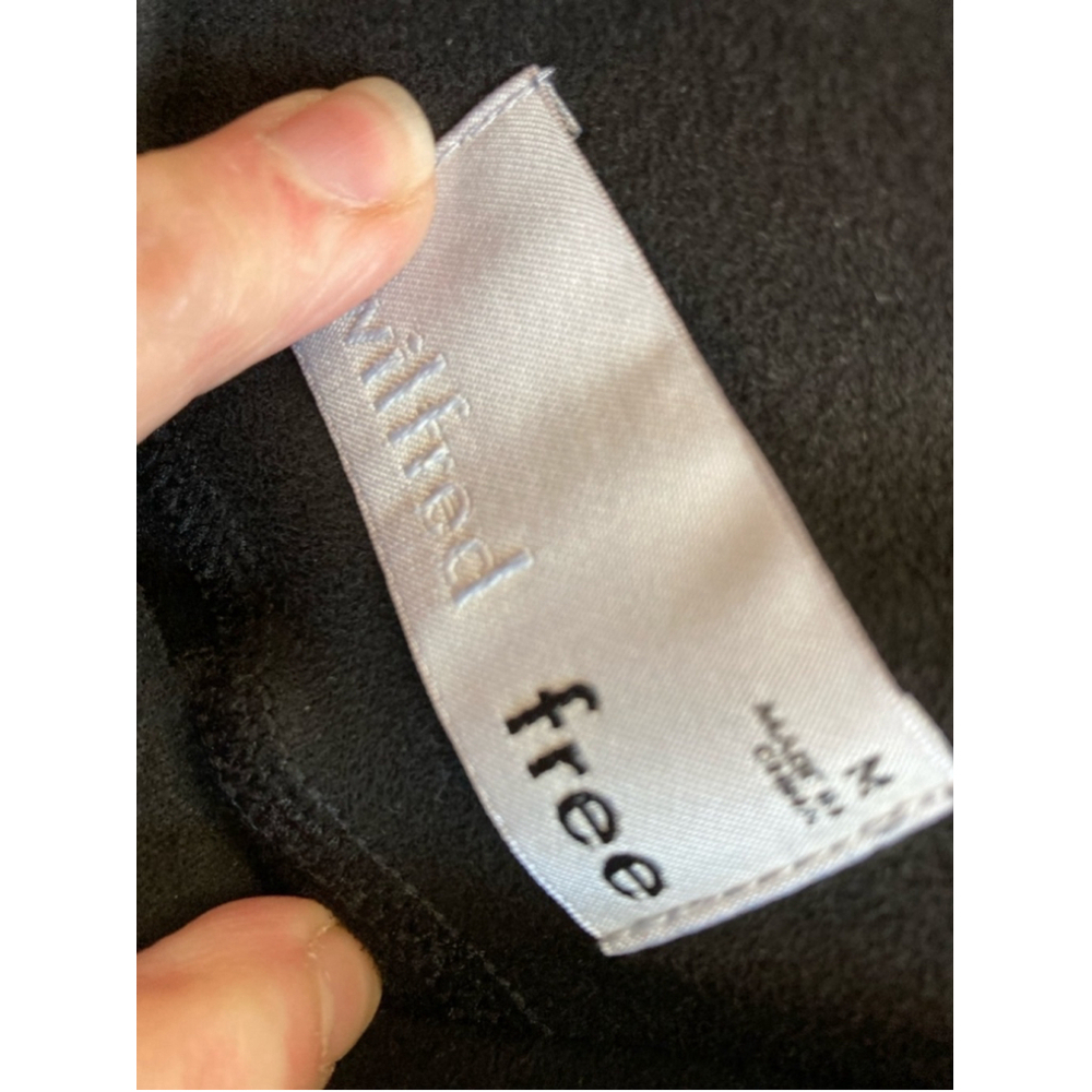 Women's Wilfred Free Leggings Size M Black - Picture 2 of 6